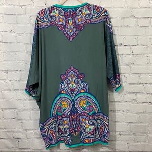 Peachpuff Kimono Style Cardigan Tunic Size S